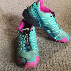 Salomon SPEEDCROSS 3 trail runners sneakers 7.5
